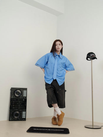 SATIVA STUDIO 2025 S/S TS-03 “Deconstruct” Shirt