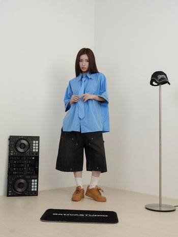SATIVA STUDIO 2025 S/S TS-03 “Deconstruct” Shirt