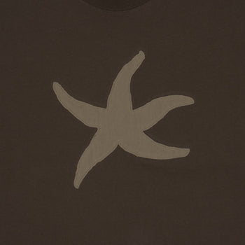 TCM vintage starfish T (棕色）T-C1032