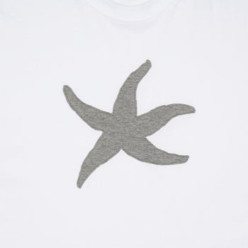 TCM vintage starfish T (白色）T-C1032