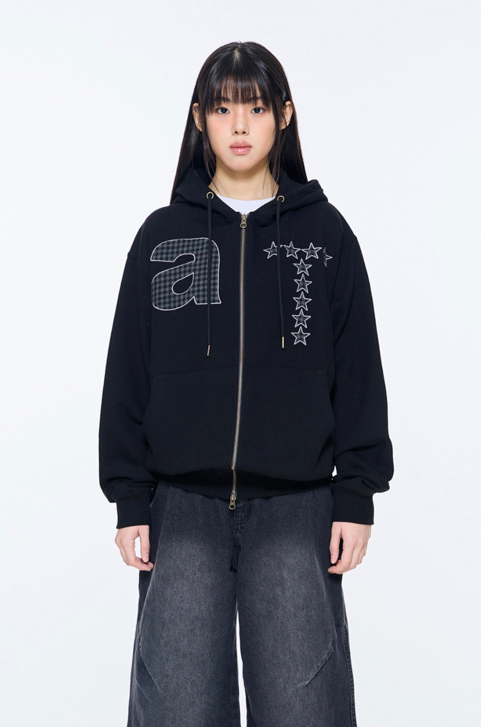 TCM - at hooded zip-up J-C102