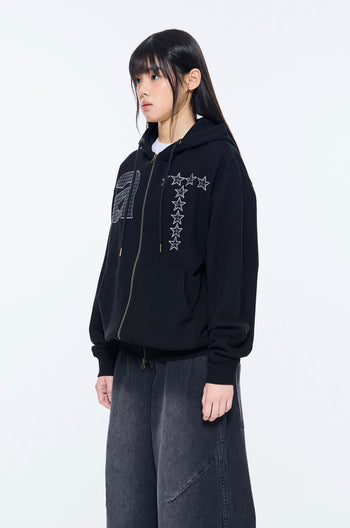 TCM - at hooded zip-up J-C102