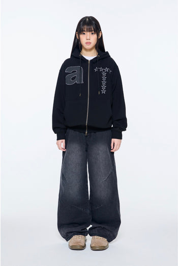 TCM - at hooded zip-up J-C102
