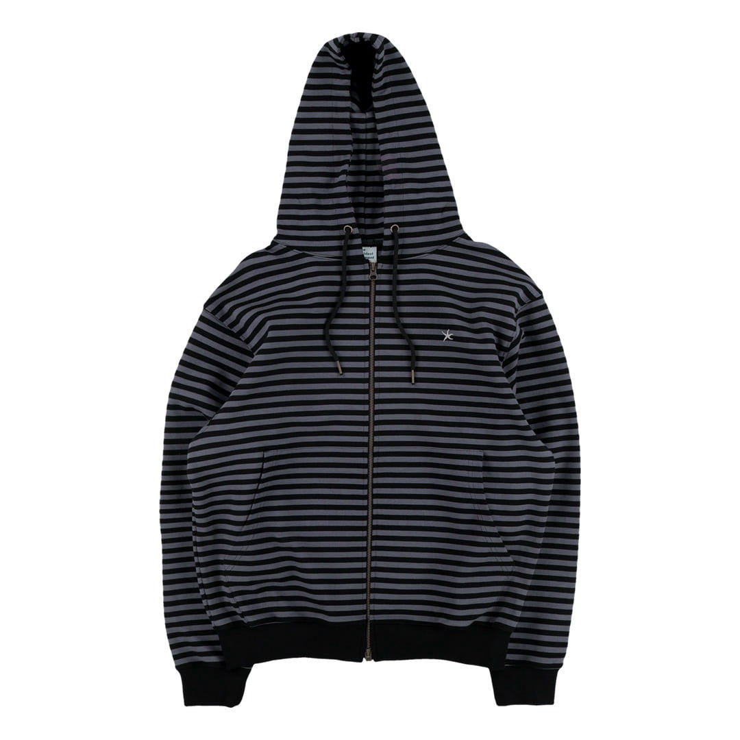 TCM - at hooded zip-up (炭灰色) J-C103