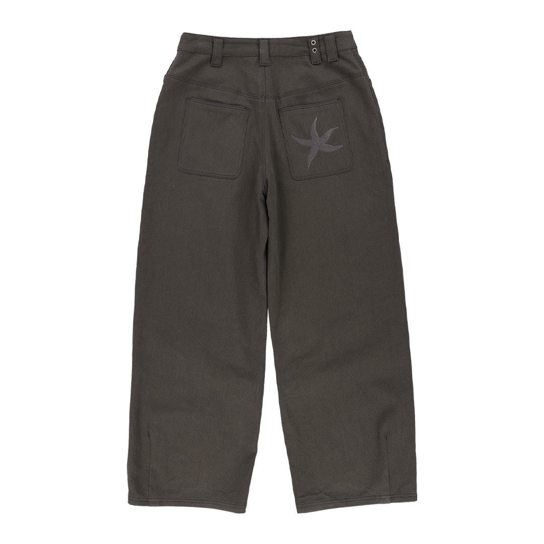 TCM - starfish chino pants (棕色) P-C172