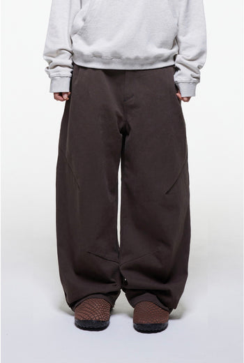 TCM - starfish chino pants (棕色) P-C172