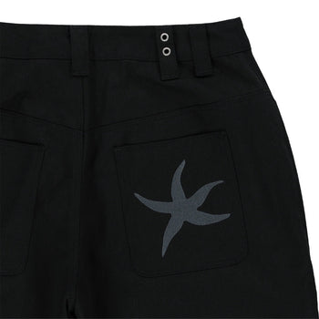TCM - starfish chino pants (黑色) P-C172