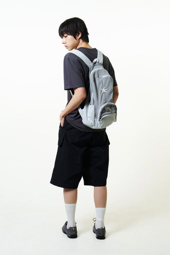 TCM - ice mesh backpack (灰色) AC-T191
