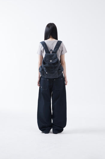 TCM - starfish dot backpack (深藍) AC-T192