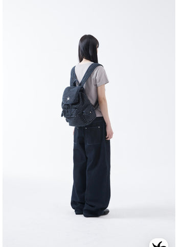 TCM - starfish dot backpack (深藍) AC-T192