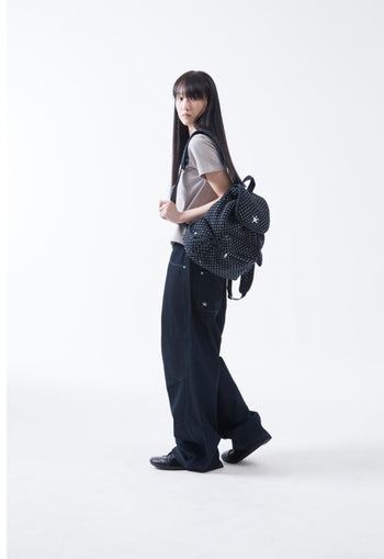 TCM - starfish dot backpack (深藍) AC-T192