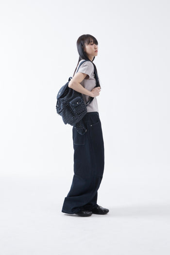 TCM - starfish dot backpack (深藍) AC-T192