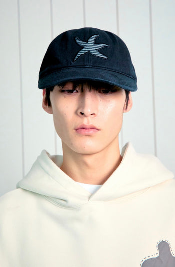TCM - stripe logo patch cap AC-T194