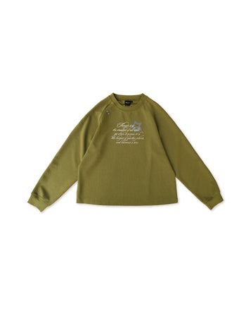 《NEVERLAND 》Star Button LS TEE T-N1127