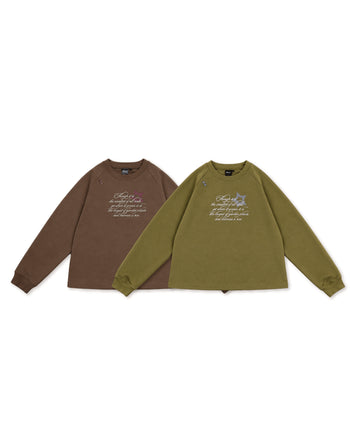 《NEVERLAND 》Star Button LS TEE T-N1127