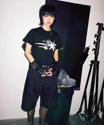 NUCEGHOSTCLUB - ANIME STAR TEE 動漫星星T恤 [黑色] T-N219