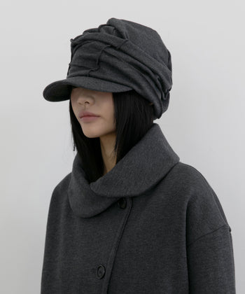 FLARE UP - Soi Draped Cap 垂褶帽 AC-F206 (灰色)