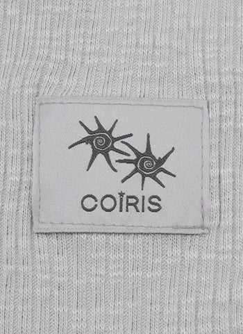 COIRIS - ROXI EYELET CORSET HALF T (灰色）T-C1042