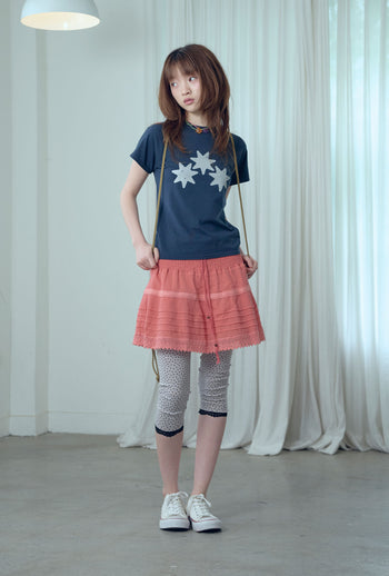 NICEGHOSTCLUB - religious symbol mini tee [藏青] T-N1033