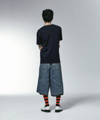 Niceghostclub - MOVING SYMBOL TEE 動態符號T恤 [藏青]  T-N199