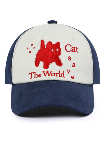 CSW - PIXELART BALL CAP (藍色) AC-C183