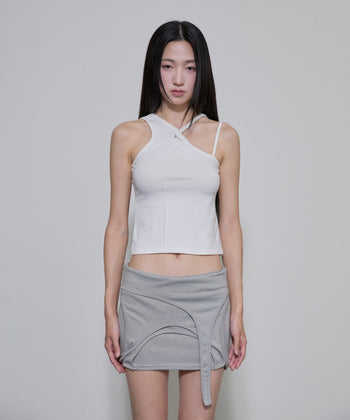 FLARE UP - 4-Layered Skirt 特殊四層裙 P-F209 (灰色)
