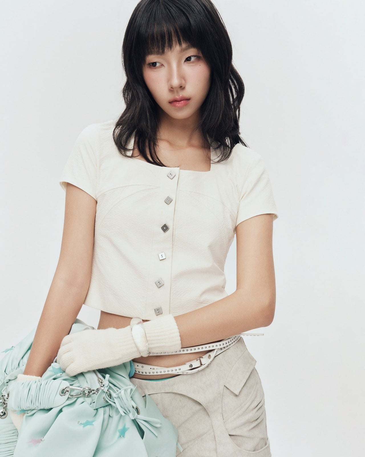 BUNNYHILL -  BIRDIE TOP 短袖襯衫 T-B1018