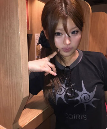 COIRIS - SOLUNA HALF T UNISEX 短袖T [灰棕] T-C1007