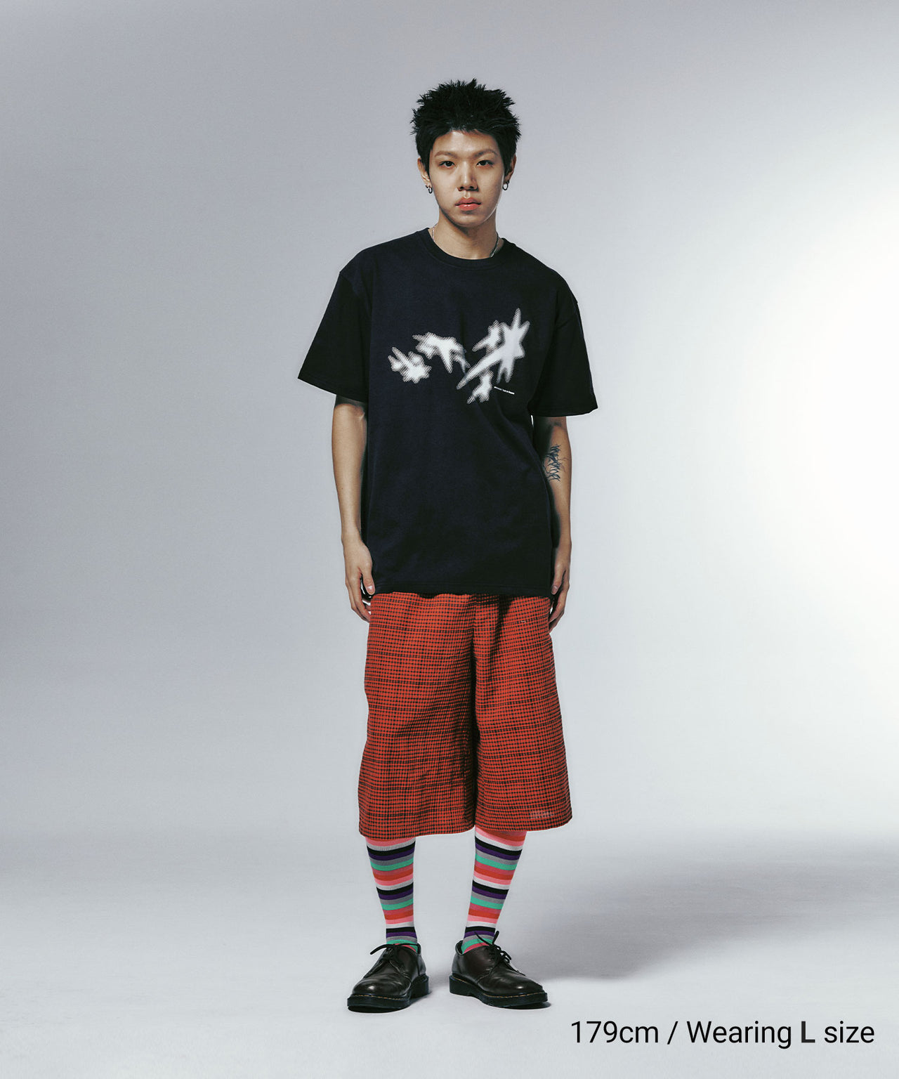 NICEGHOSTCLUB - HALFTONE SYMBOL TEE 半色調符號T恤 [黑色] T-N222