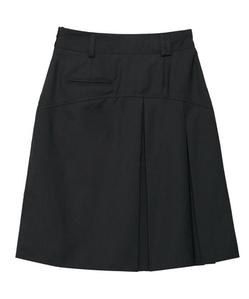 FLARE UP - Pleats Midi Skirt 褶襉中長裙 P-F215 (黑色)