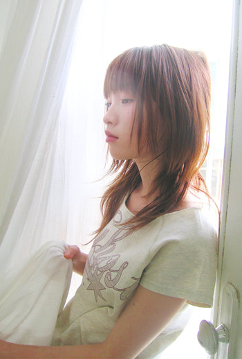 NICEGHOSTCLUB - ghost raw edge tee [黃色] T-N1037