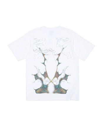CARRYON × LOWKEY 26SS LOWFREQ VOL.3 聯名款短T 白色  T-C1104