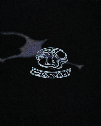CARRYON × LOWKEY 26SS LOWFREQ VOL.3 聯名款短T 黑色 T-C1104