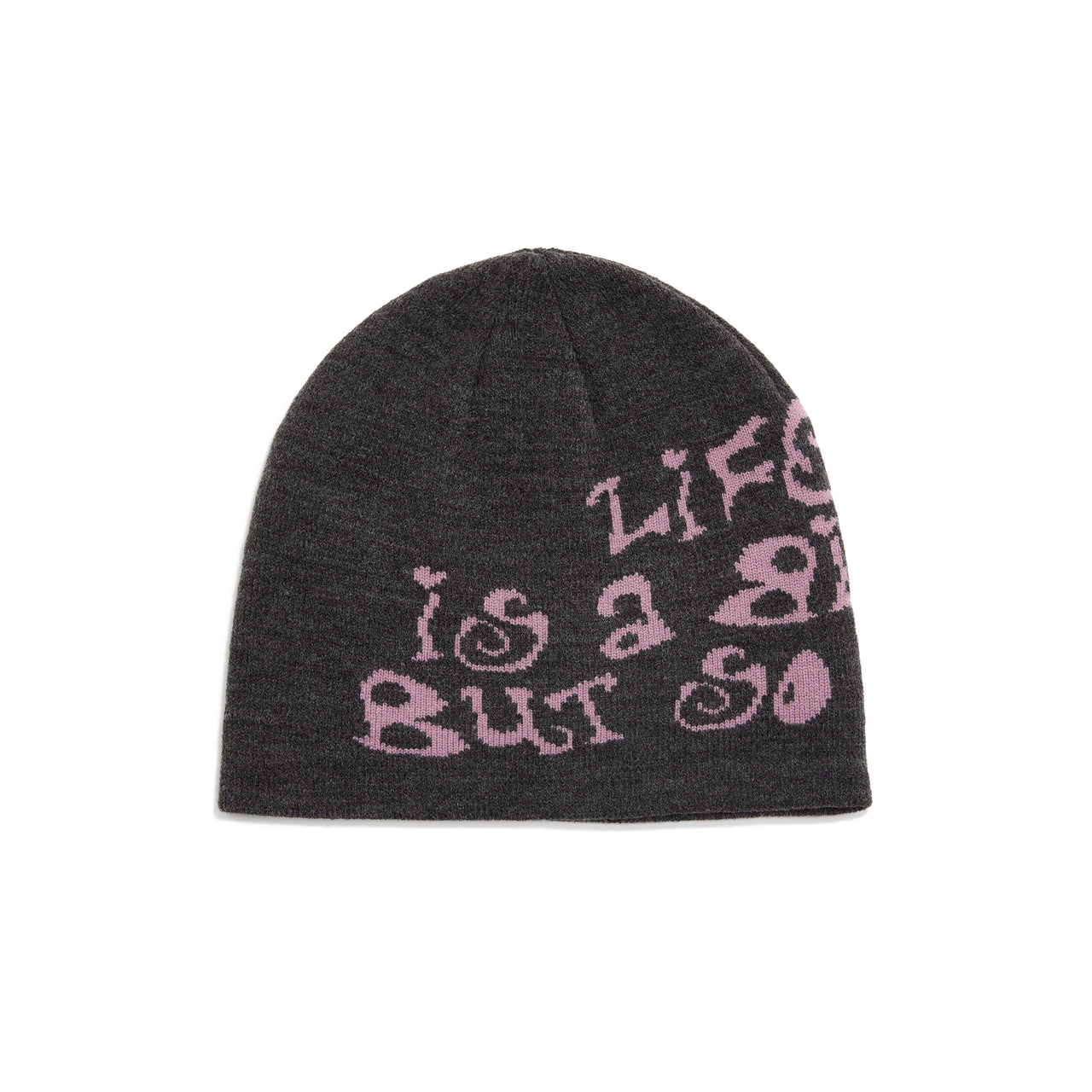 AC-C151 CARRYON 26 Pre-Spring Logo Knit Beanie 針織冷帽 灰粉