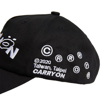 AC-C152 CARRYON 26 Pre-Spring Logo Dad Hat 電繡老帽 黑色