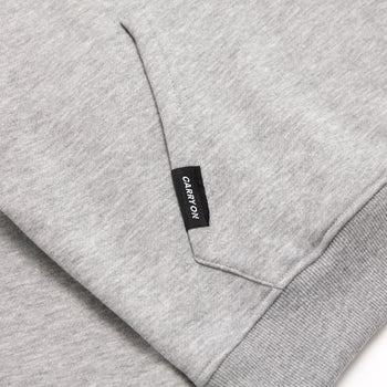 T-C151 CARRYON 26 Pre-Spring LIFE IS A BITCH Hoodie 內刷毛帽T 灰色