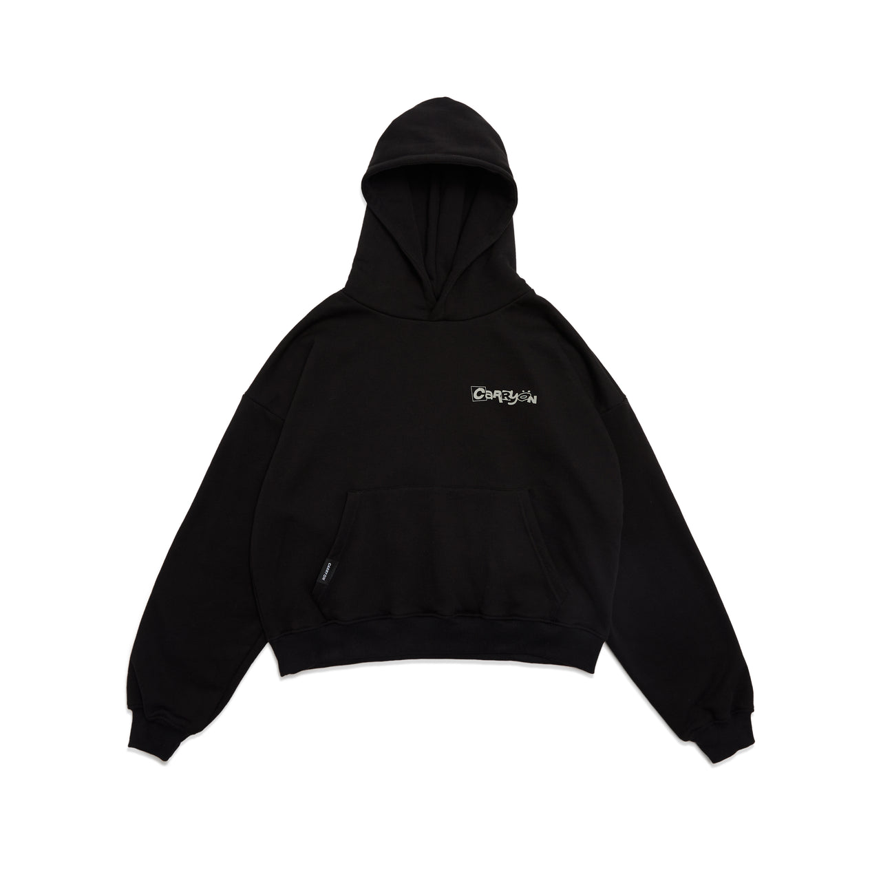 T-C151 CARRYON 26 Pre-Spring LIFE IS A BITCH Hoodie 內刷毛帽T 黑色