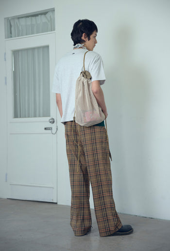 NICEGHOSTCLUB - OVAL 3STAR LOGO TEE 橢圓圖案T恤 [淺灰] T-N228