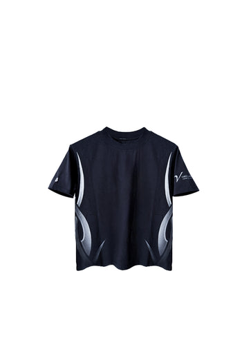 【GUBAN】Jobdatasheet  Printed Slim Fit Short Sleeve Tee D39