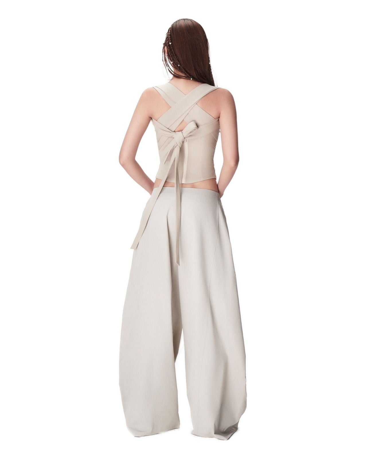 BUNNYHILL - P-B136 LUFT PANTS 寬版闊腿長褲