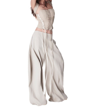 BUNNYHILL - P-B136 LUFT PANTS 寬版闊腿長褲