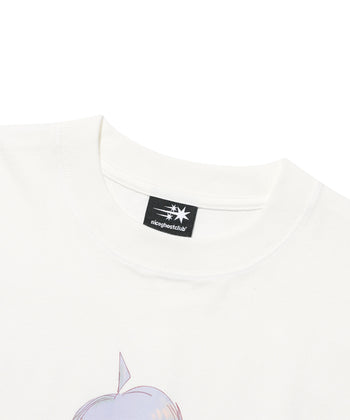 NICEGHOSTCLUB - star girl big big tee [白色] T-N1036