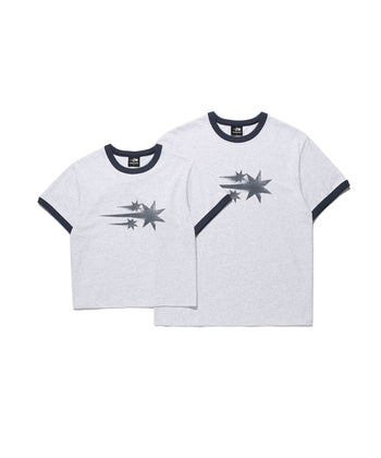 NICEGHOSTCLUB -RUSH 3STAR BASIC RINGER TEE 基本款圓領T恤 [白色] T-N217