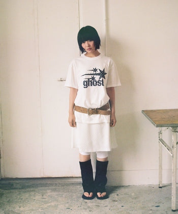 NICEGHOSTCLUB -  dot symbol tee [白色] T-N1056