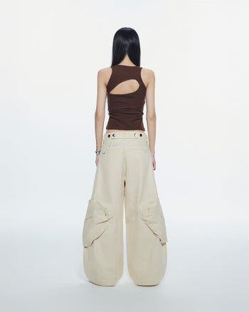 BUNNYHILL -T-B177 CONRAD SLEEVELESS TOP 鏤空背心