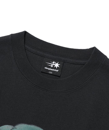 NICEGHOSTCLUB - BIG EYES DOLL TEE [炭灰]  T-N1022