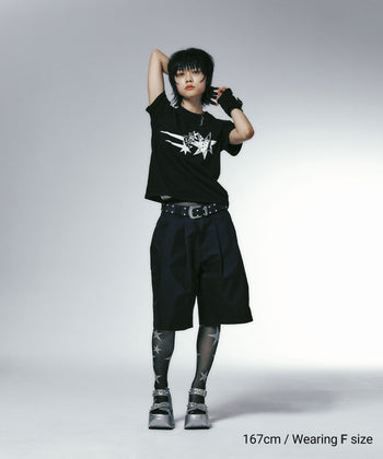 NUCEGHOSTCLUB - ANIME STAR TEE 動漫星星T恤 [黑色] T-N219
