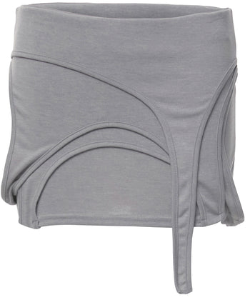FLARE UP - 4-Layered Skirt 特殊四層裙 P-F209 (灰色)