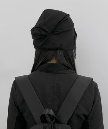 FLARE UP - Soi Draped Cap 垂褶帽 AC-F206 (黑色)