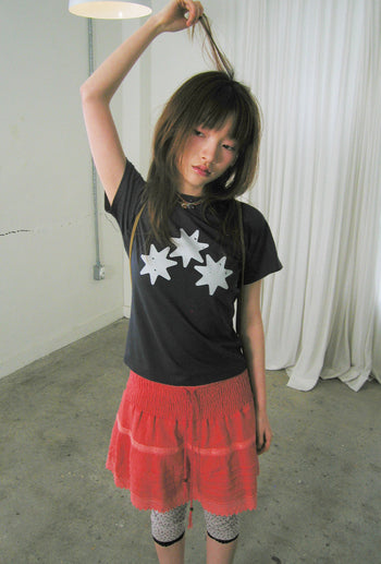 NICEGHOSTCLUB - religious symbol mini tee [藏青] T-N1033